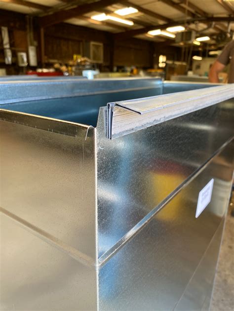 s drive sheet metal|Standing S Lock – Conklin Metal Industries.